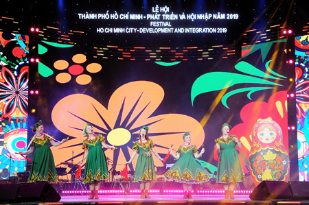 Khai mạc Lễ hội Thành phố Hồ Chí Minh phát triển và hội nhập năm 2019